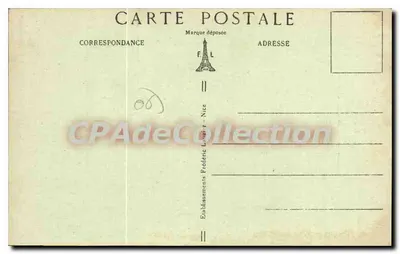 BREJE (A.-M.) — A Ponte e o Boulevard Rouvier — F. L. n° 107 — Verso