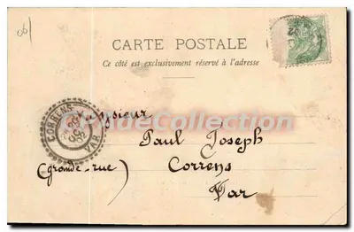 Sospel - Caserne et Boulevard — Verso