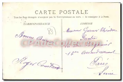 Toulon - A Caixa de Economia — A. Bougault, n°706 — Verso