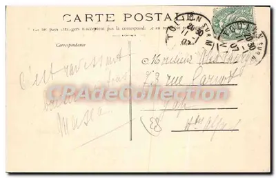 Tamaris sul Manteau — Il forte di Balaguier — editore anonimo, n. 524 — Verso