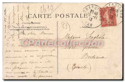 Draguignan — Ogólny Widok — B.P.D. n°1789 — Rewers