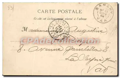 La Seyne-sur-Mer — Plage des Sablettes — Vouve C. Editeur — Verso
