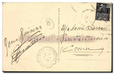 Ste-MAXIME-SUR-MER — Vista presa dal Belvedere — Ed. V. Crebsels, n. 13 — Verso