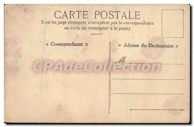 Toulon — Boulevard du Tesse. School voor Meisjes — Collectie A. Couturier — Achterkant