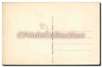 Porquerolles — Die Silberküste — Verlag: Alcide Giraud, Nr. 36 — Rückseite