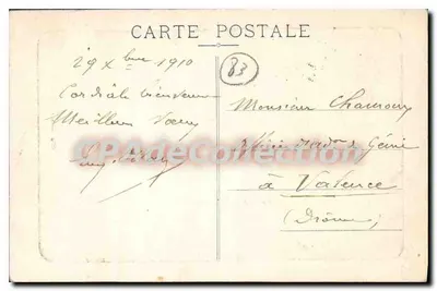 Toulon — Tartana wjeżdżająca do portu — F.F. nr 36 — Rewers
