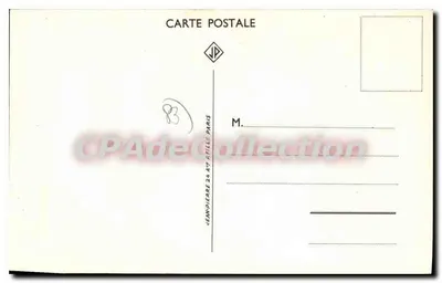 Antieke ansichtkaart van de Provence — uitgever JENNPJERRE 34 AV. RIELLE PARIS — Achterkant