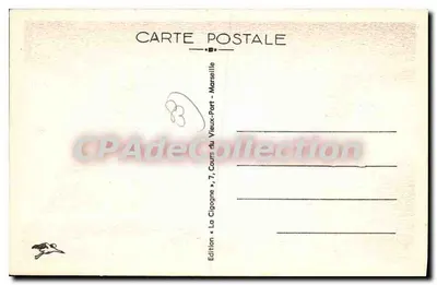 Brignoles — A Rua do Grande-Escalier — CPAPHIL 1627 — Verso
