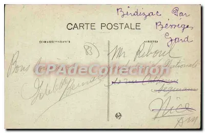 Carcès — L'Écluse, la grande chute — A. Giboin, Edit. — Rewers
