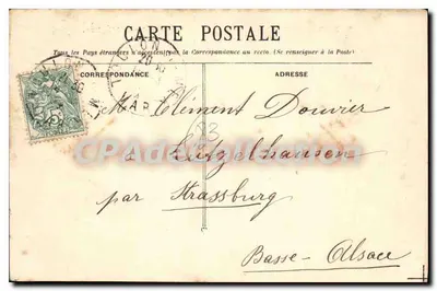 Pont-du-Las — Kościół — Toulon — M.B. 536 — Rewers