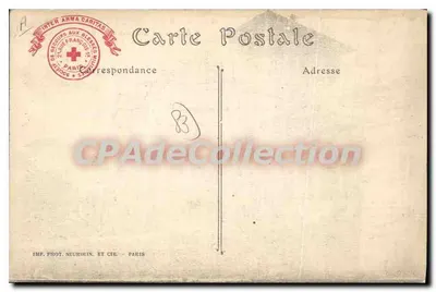 O Mont-des-Oiseaux (próximo a Hyères) — « Sociedade de Socorro aos Feridos Militares » — IMP. PROT. NEURDIN ET CIE - PARIS — Verso