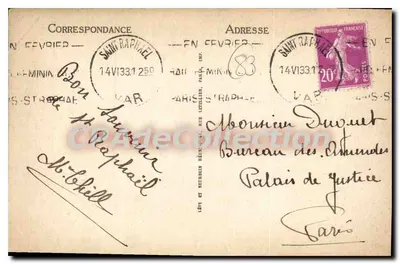 Saint-Raphaël — Bulwar Félix-Martin — LL — Rewers
