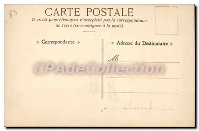 Toulon — W kwaterze Kaszerny 4. Kolonialnej, w Mourillon — Clavel, wyd. Toulon — Rewers