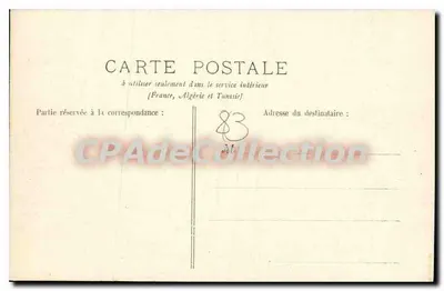 Toulon — Visão geral. A Baía e a Escadra — Coleção A. Couturier, n°34 — Verso