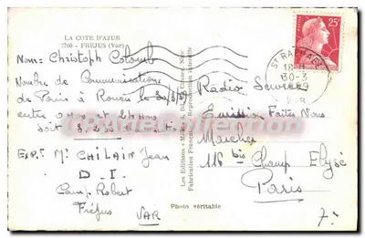 Fréjus — Recuerdo — Les Éditions Françaises, NICE — Reverso