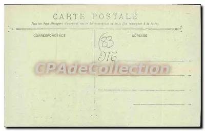 Isla de Porquerolles — Playa de Argent y Puerto de Bon-Renaud — Ed. Bonnasse, n°542 — Reverso