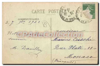 Toulon - Porta do Arsenal - Arsenal da Marinha Nacional — D.S. — Verso