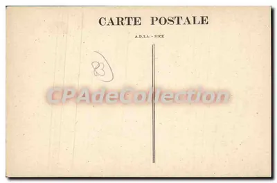 Côte des Maures — Le Rayol (Var). Os Grandes Degraus da Praia e a Reserva. — Verso