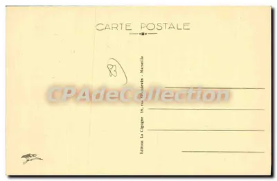 Tamaris - O porto e os Hotéis — Edição La Cigogne, n° 967 — Verso