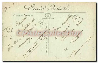 Saint-Raphaël — Bulwar Félix-Martin — Skeletta, nr 10 — Rewers