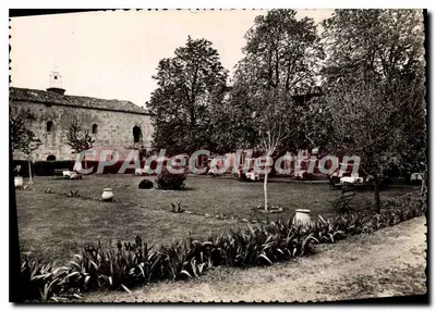 Jardim da Hostelleria da Abadia de La Celle — perto de Brignoles — Cliché Gillet