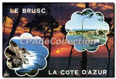 Le Brusc — A Costa do Azul — Editor MAR, n° 10901