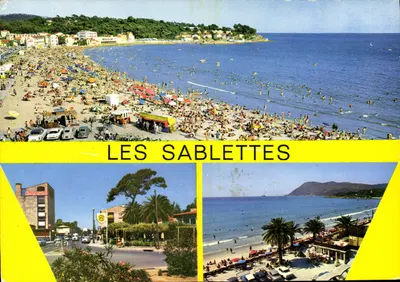 Les Sablettes — praia animada e paisagens costeiras — Editions GAI-SOLEIL