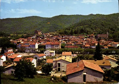 Collobrières (83-Var) — Vista geral e o loteamento Sybile — Edit. Tardy