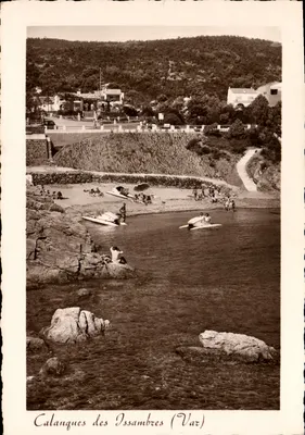 Calanques des Issambres (Var) — vue de la plage — Édition de la Maison de la Presse - Tarify