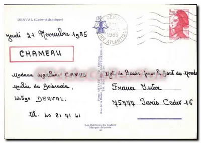 Dervval — Locais e monumentos — Edições do Gabier — Verso
