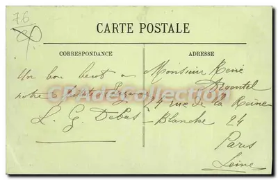 Bonsecours — A Linha do Tramway — O Funicular — LL — Verso