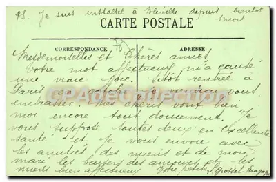 Le Havre — Un Transatlantico al Molo di Sbarco — LL 1 — Verso