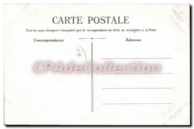Le Havre — Palácio de Justiça e Boulevard de Strasbourg — CPAdeCollection — Verso