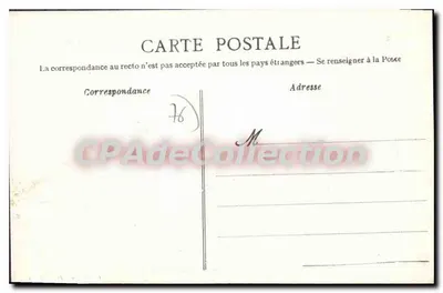Le Havre — De nieuwe noordelijke dijk — Collectie AD, nummer 329 — Achterkant