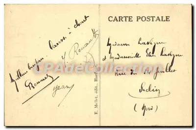 Vaucottes-sur-Mer (S.-Inf.) — Villas na Falaise — E. Mellet, editora — Verso