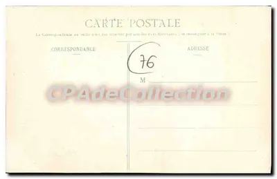 Église paroissiale d'EU et dépendances du Château — Éditions de la Poste — Verso