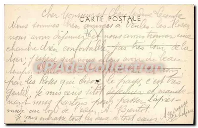 VEULES-LES-ROSES (Seine-Inf.) — Plac Melingue i wejście na esplanadę Paul-Meurice — wyd. G. Degouy-Blondel — Rewers