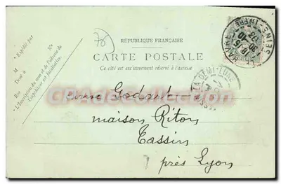 Le Havre — La Jetée y el Avant-Port — LL. — N° 101 — Reverso