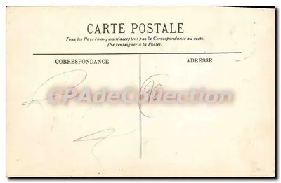 Le Havre — Nuevas Darsenas — Transatlántico saliendo del Puerto — LL. — Reverso