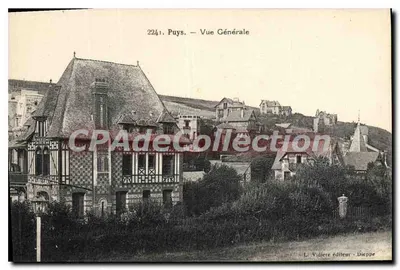 Puys — Vista Geral — L. Vidiere editor — Dieppe