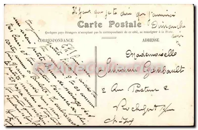 Le Havre — Perspectiva da Rue de Paris — Editor: CPAdeCollection, n° 14 — Verso
