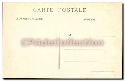 Fécamp — A Falésia e o Calvário — Editor: A. Collin e Cie, Fécamp, n° 309 — Verso