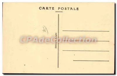Fécamp — O Casino — Edição R. Leaglet, n°27 — Verso