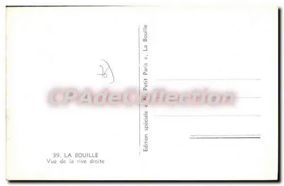 La Bouille — Vista da margem direita — Edição especial « Au Petit Paris » — Verso