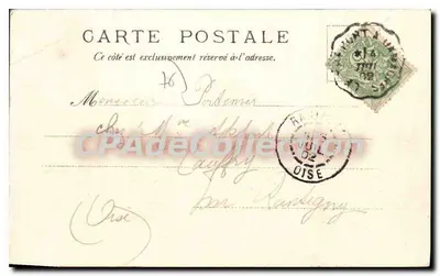 Le Tréport — A Peixaria — Y.P. No. 98 — Verso