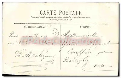 Dieppe — O Boulevard Aguado — LL, n°280 — Verso
