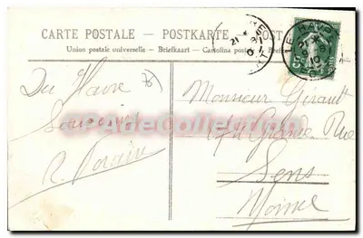 Le Havre — Torpedeiros a bordo — Coleção R.F. — Verso