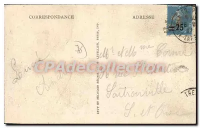 Le Tréport — Quai w kierunku wejścia do portu — LL — Rewers