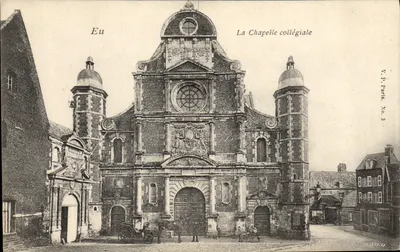 Eu — La Chapelle collégiale — V.P. Paris, No. 3
