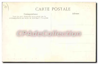 Fécamp — El Agujero del Perro — Editor no identificado, n° de serie 81 — Reverso